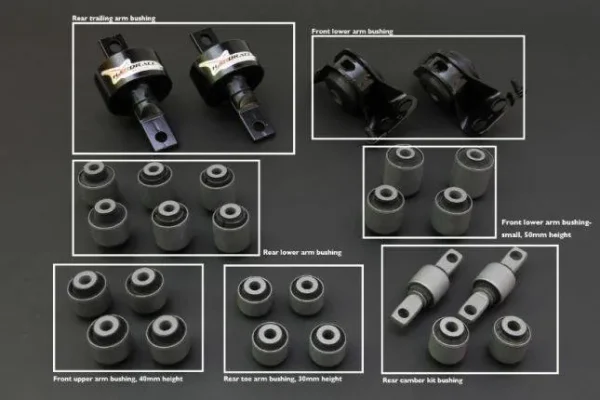 Hardrace - kit completo de silenblocks brazos/trapecios - Imagen 3
