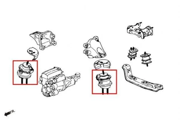 Hardrace - Soportes de motor - Imagen 3