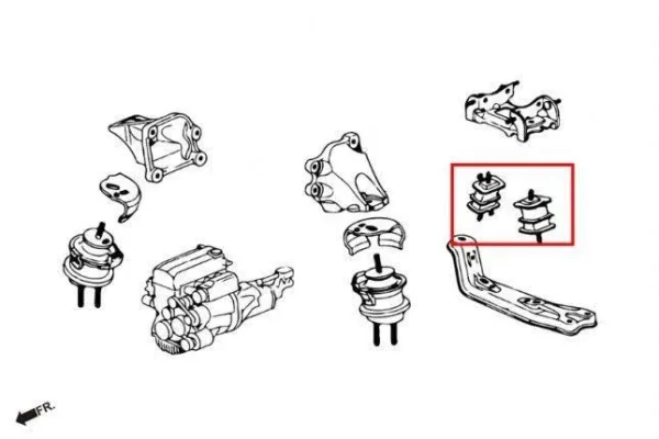 Hardrace - Soporte de transmosión - Imagen 3