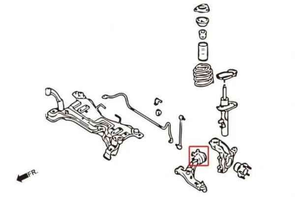 Hardrace - Silentblock inferior brazo delantero - Imagen 3