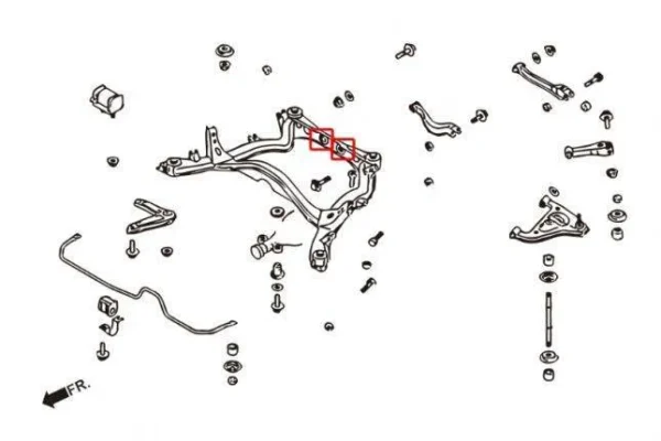 Hardrace - Silenblock diferencial trasero - Imagen 2