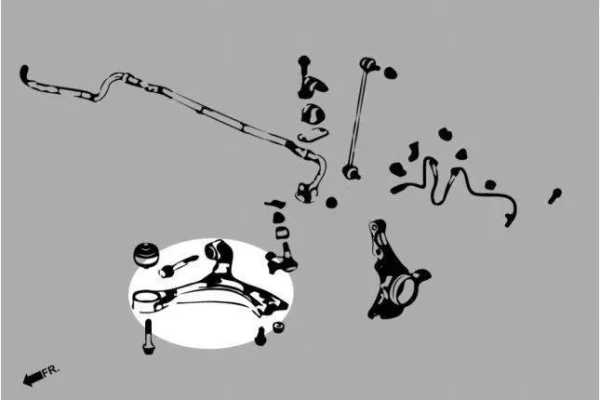 Hardrace - Front Lower Arm - Imagen 2