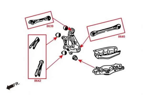 Hardrace - Kit trasero Avance - Imagen 2