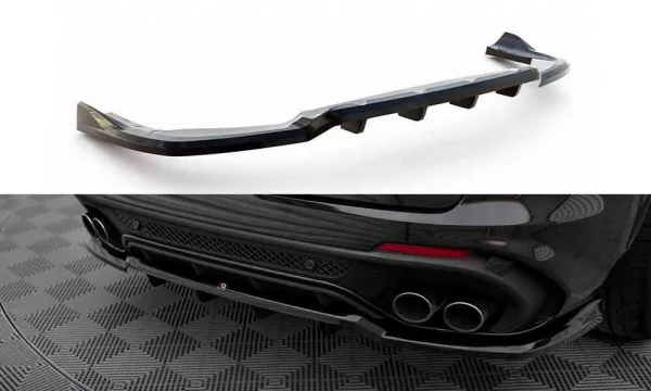 Splitter trasero (con barras verticales) Alfa Romeo Stelvio Quadrifoglio Mk1