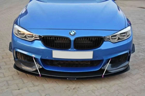 SPLITTER DE CARRERA DELANTERO V.3 para BMW 4 Coupé / Gran Coupé / Cabrio M-Pack F32 / F36 / F33 - Imagen 2