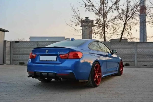 DIFUSOR TRASERO Y DIVISORES LATERALES TRASEROS para BMW 4 Coupe / Gran Coupe / Cabrio M-Pack F32 / F36 / F33 - Imagen 5
