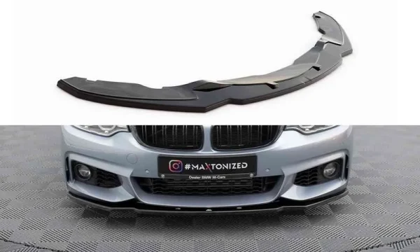 SPLITTER DELANTERO V.1 para BMW 4 Coupé / Gran Coupé / Cabrio M-Pack F32 / F36 / F33