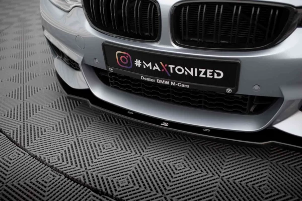 SPLITTER DELANTERO V.1 para BMW 4 Coupé / Gran Coupé / Cabrio M-Pack F32 / F36 / F33 - Imagen 3