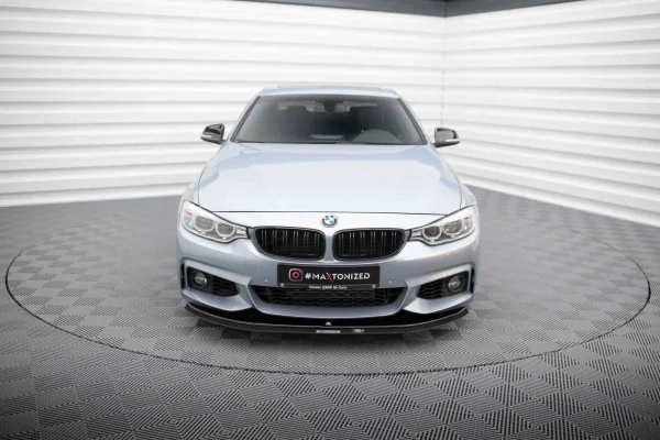 SPLITTER DELANTERO HÍBRIDO para BMW 4 Coupé / Gran Coupé / Cabrio M-Pack F32 / F36 / F33 - Imagen 2