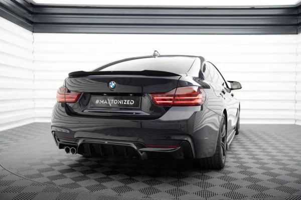 Faldón Trasero BMW 4 Coupé / Gran Coupé / Cabrio M-Pack F32 / F36 / F33 (Versión con escape en un lado) - Imagen 4