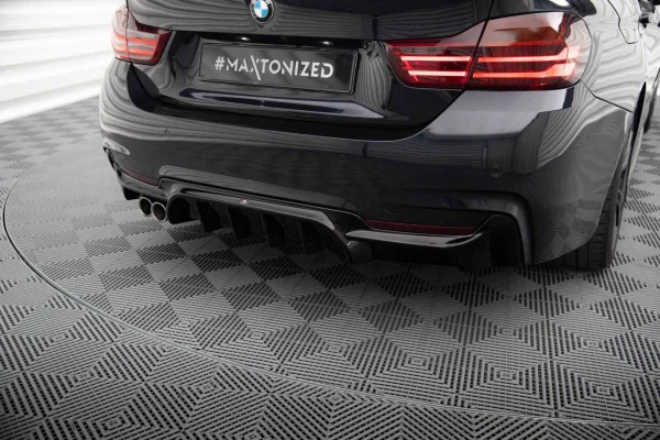 Faldón Trasero BMW 4 Coupé / Gran Coupé / Cabrio M-Pack F32 / F36 / F33 (Versión con escape en un lado) - Imagen 2