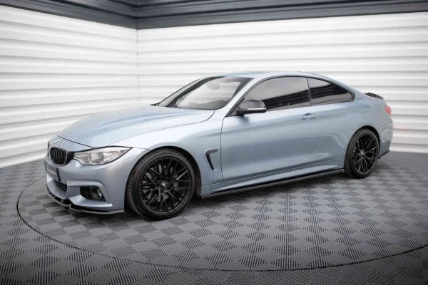 Faldones laterales difusores V.3 BMW 4 Coupe / Gran Coupe / Cabrio M-Pack F32 / F36 / F33 - Imagen 2