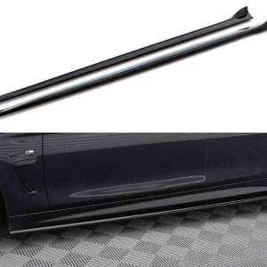 Faldones laterales difusores V.3 BMW 4 Coupe / Gran Coupe / Cabrio M-Pack F32 / F36 / F33