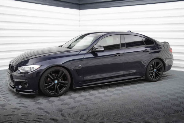 Faldones laterales difusores V.3 BMW 4 Coupe / Gran Coupe / Cabrio M-Pack F32 / F36 / F33 - Imagen 4