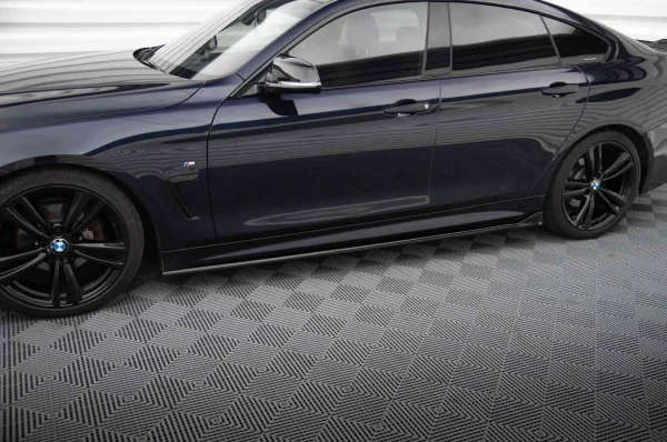 Faldones laterales difusores V.3 BMW 4 Coupe / Gran Coupe / Cabrio M-Pack F32 / F36 / F33 - Imagen 3
