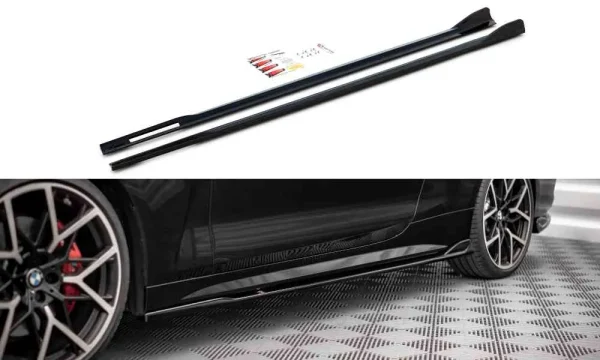 Difusores de faldones laterales V.2 BMW 4 M-Pack / M440i G22 / G23