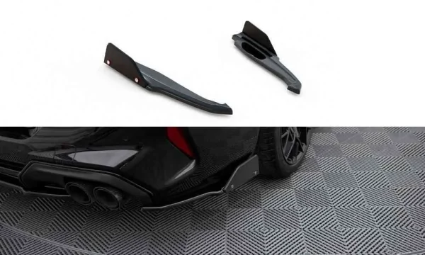 Splitters laterales traseros V.1 + Flaps BMW M8 Gran Coupe F93 / Coupe F92