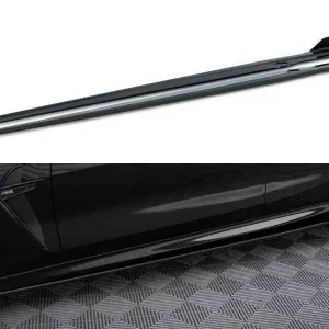 Faldones laterales difusores V.1 + Flaps BMW M8 Gran Coupe F93 / 8 Gran Coupe M-Pack G16