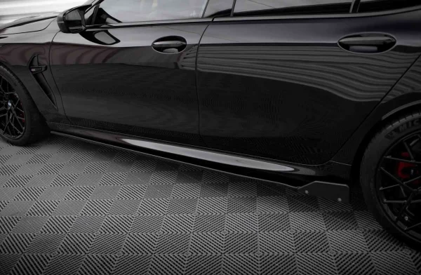 Faldones laterales difusores V.1 + Flaps BMW M8 Gran Coupe F93 / 8 Gran Coupe M-Pack G16 - Imagen 2