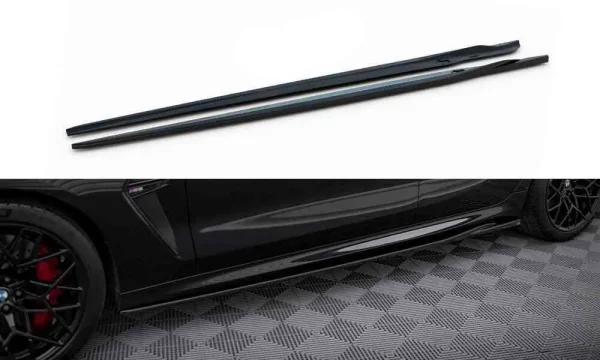 Faldones laterales difusores V.2 BMW M8 Gran Coupe F93 / 8 Gran Coupe M-Pack G16
