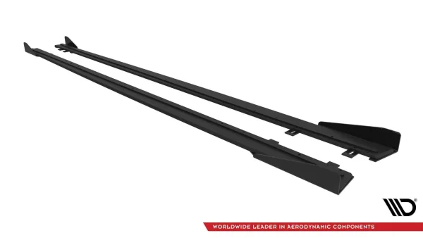 Faldones laterales Street Pro Difusores + Aletas BMW 4 Coupe / Gran Coupe / Cabrio M-Pack F32 / F36 / F33 - Imagen 5