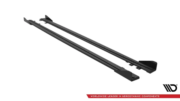 Faldones laterales Street Pro Difusores + Aletas BMW 4 Coupe / Gran Coupe / Cabrio M-Pack F32 / F36 / F33 - Imagen 6