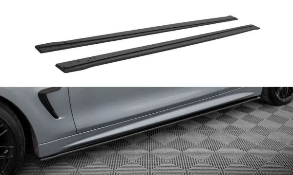 Faldones laterales difusores Street Pro BMW 4 Coupé / Gran Coupé / Cabrio M-Pack F32 / F36 / F33