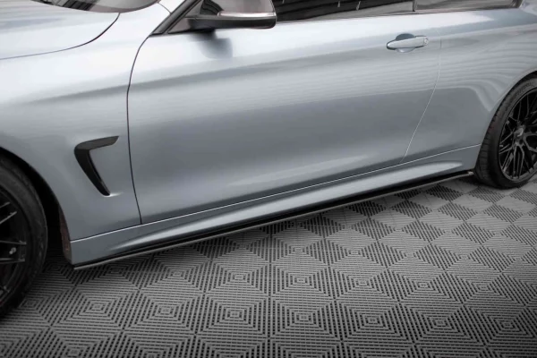 Faldones laterales difusores Street Pro BMW 4 Coupé / Gran Coupé / Cabrio M-Pack F32 / F36 / F33 - Imagen 3