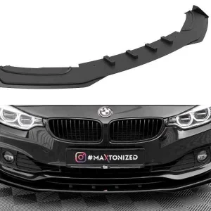Divisor delantero Street Pro + aletas para BMW 4 Gran Coupe F36