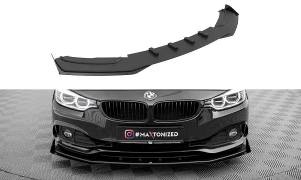 Divisor delantero Street Pro + aletas para BMW 4 Gran Coupe F36