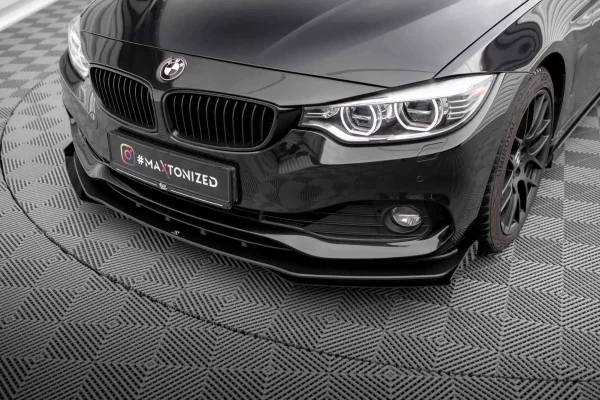 Divisor delantero Street Pro + aletas para BMW 4 Gran Coupe F36 - Imagen 4