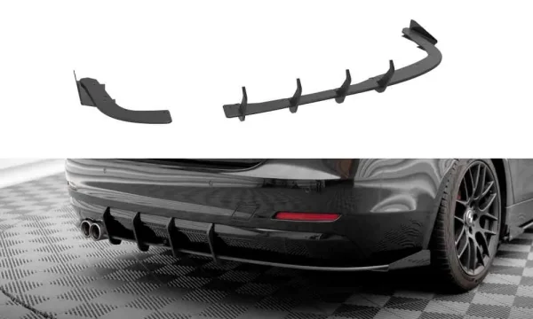 Faldones laterales traseros Street Pro + alerones para BMW 4 Gran Coupe F36