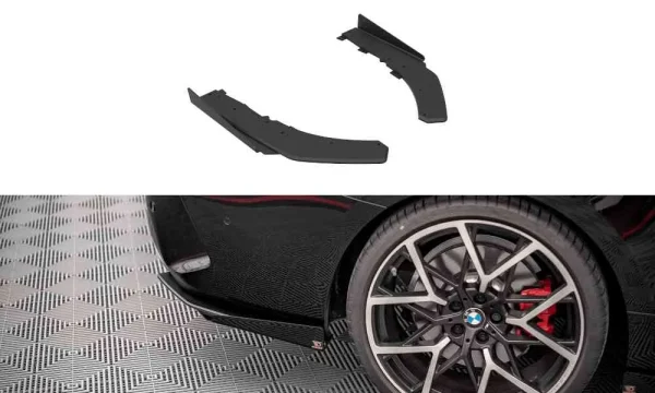 Divisores laterales traseros Street Pro + aletas BMW 4 M-Pack G22