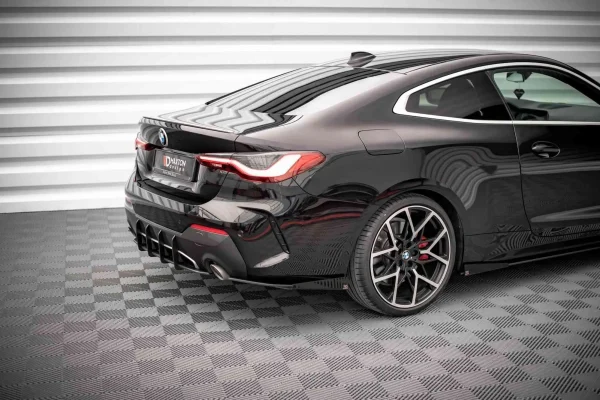Divisores laterales traseros Street Pro + aletas BMW 4 M-Pack G22 - Imagen 2