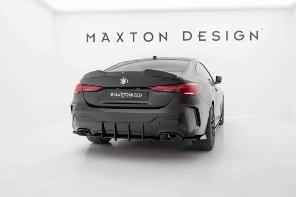Divisores laterales traseros Street Pro + aletas para BMW M440i G22 / G23 - Imagen 2