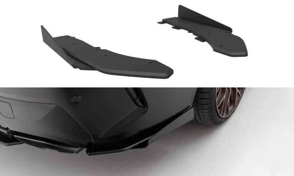 Divisores laterales traseros Street Pro + aletas para BMW M440i G22 / G23