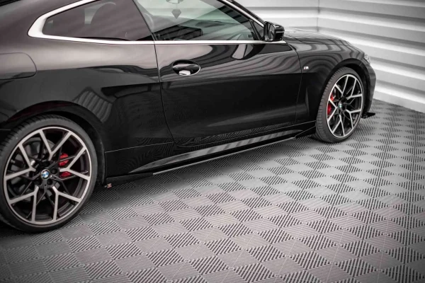 Faldones laterales Street Pro Difusores + Aletas BMW 4 M-Pack / M440i G22 / G23 - Imagen 2
