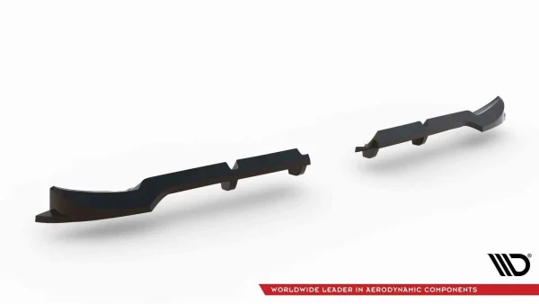 Splitter trasero (con barras verticales) Brabus Smart Fortwo C451 Facelift - Imagen 5