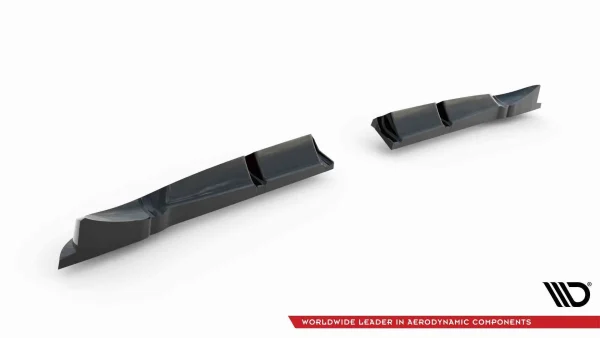 Splitter trasero (con barras verticales) Brabus Smart Fortwo C451 Facelift - Imagen 6