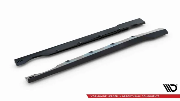 Faldones laterales difusores Brabus Smart Fortwo C451 Facelift - Imagen 6