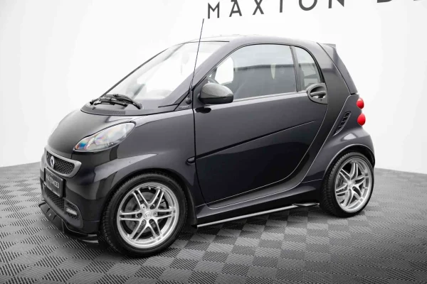 Faldones laterales difusores Brabus Smart Fortwo C451 Facelift - Imagen 2
