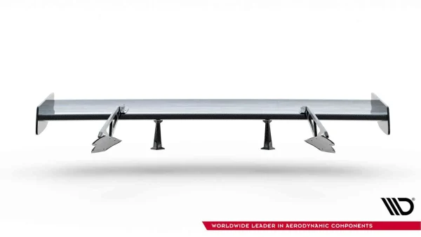 Alerón de carbono con montaje en cisne superior + LED Chevrolet Corvette Stingray / Grand Sport C7 - Imagen 26
