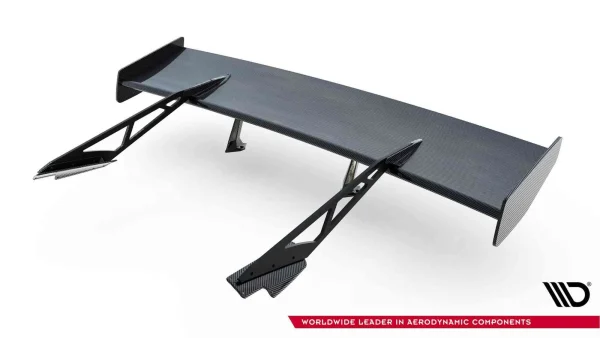 Alerón de carbono con montaje en cisne superior + LED Chevrolet Corvette Stingray / Grand Sport C7 - Imagen 32