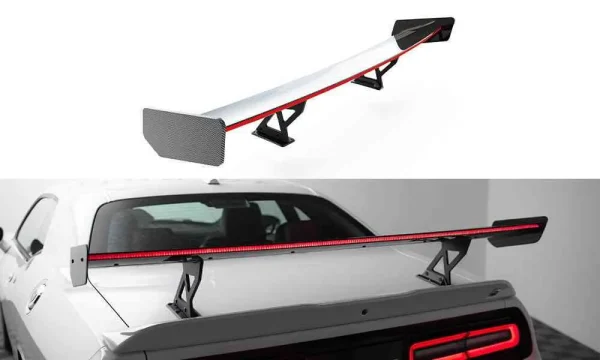Alerón de carbono + LED Dodge Challenger Mk3