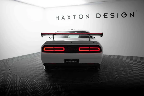 Alerón de carbono + LED Dodge Challenger Mk3 - Imagen 2