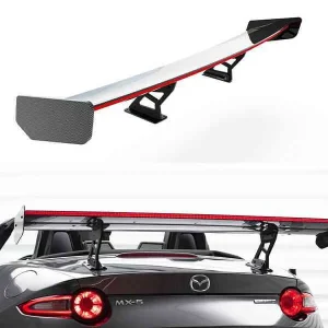 Alerón de carbono con soportes internos + montantes LED Mazda MX-5 ND (Mk4)