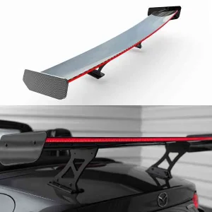 Alerón de carbono estilo JDM + LED para Mazda MX-5 ND (Mk4)