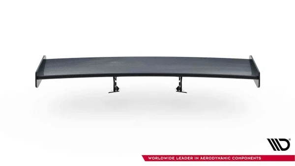 Spoiler de carbono con soportes internos para montantes V.2 Porsche 718 Cayman 982c - Imagen 6