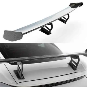 Spoiler de carbono con soportes internos para montantes V.2 Porsche 718 Cayman 982c