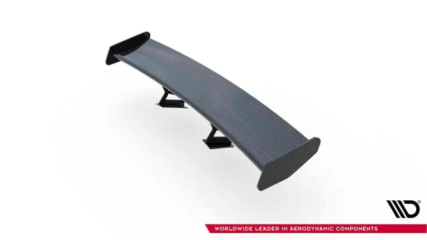 Spoiler de carbono con soportes internos para montantes V.2 + LED Porsche 718 Cayman 982c - Imagen 14